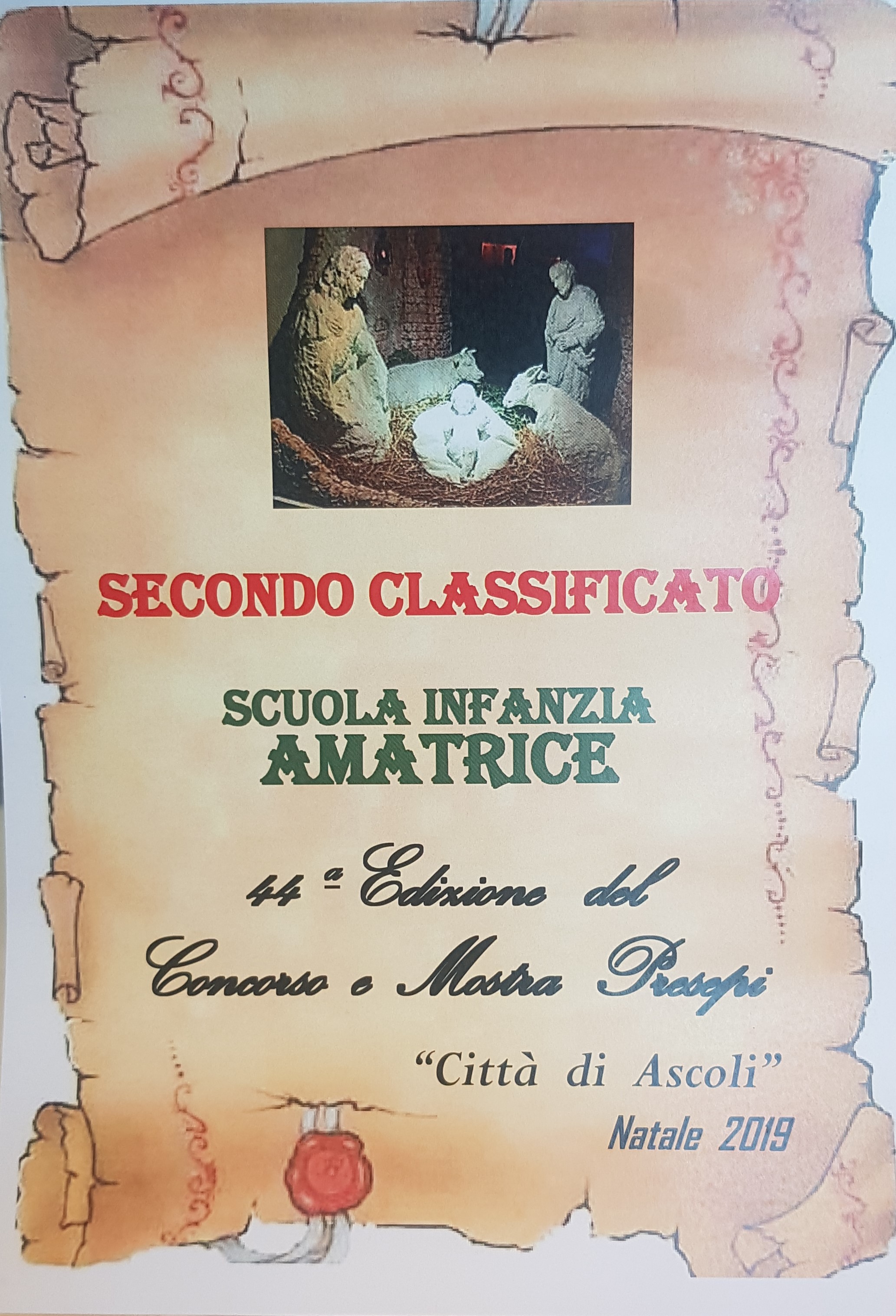 Concorso presepi Ascoli A.S.2019/2020 - Infanzia