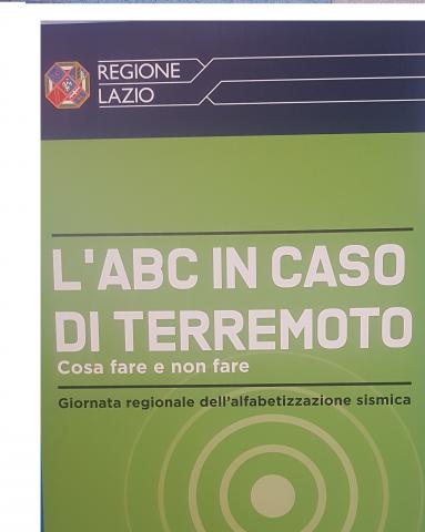 Giornata Regionale dell'Alfabetizzazione Sismica